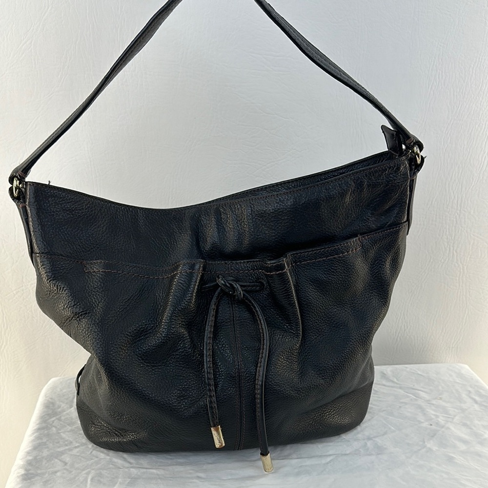Cole Haan Pebbled Leather Satchel Bag